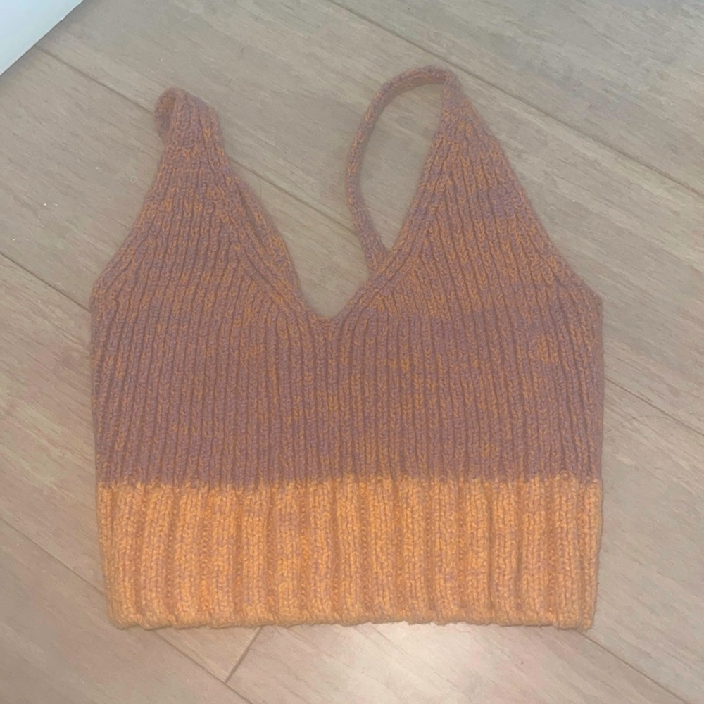 Free people knit crop top!